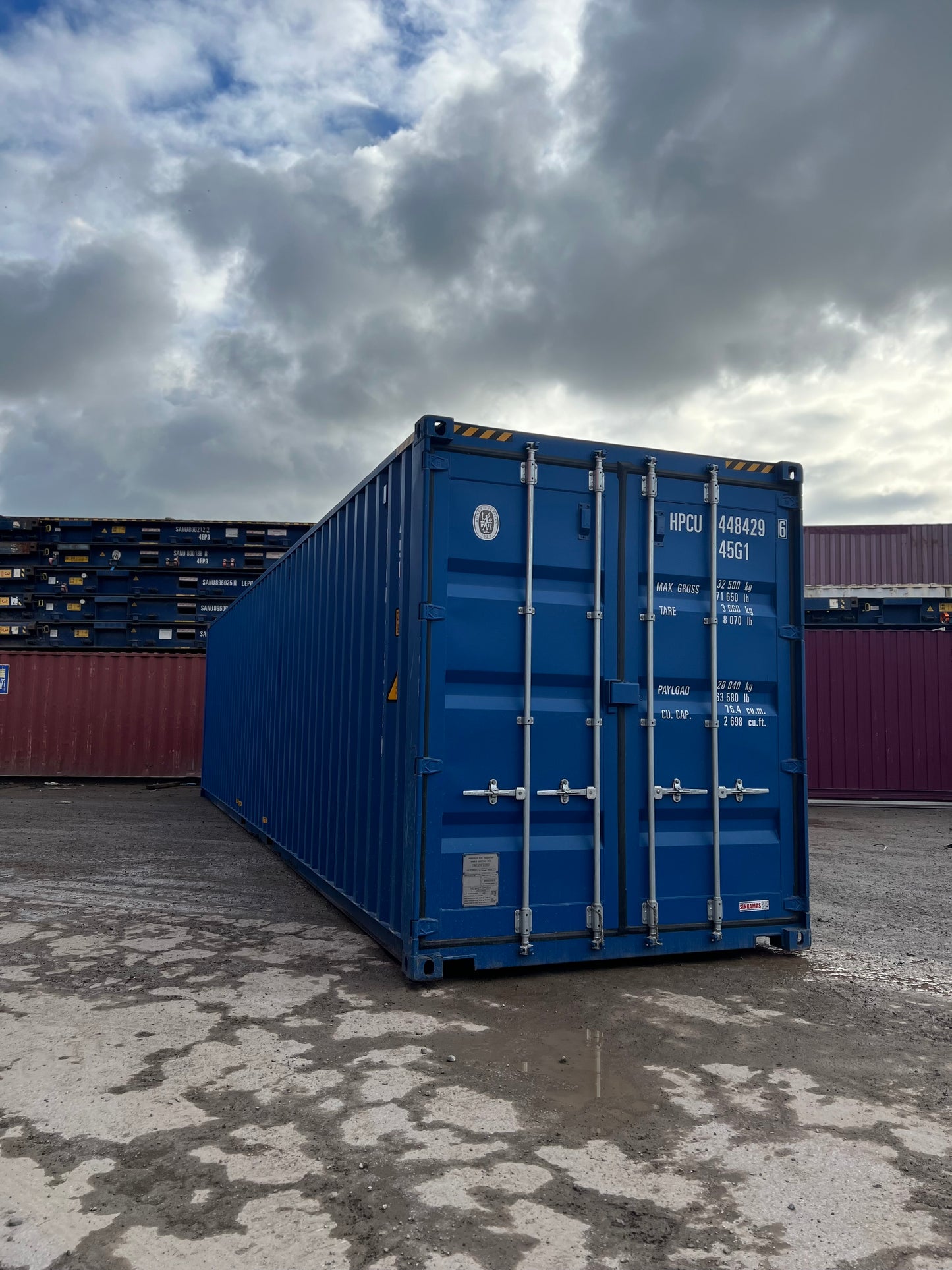 1-Trip 40ft High Cube Shipping Containers