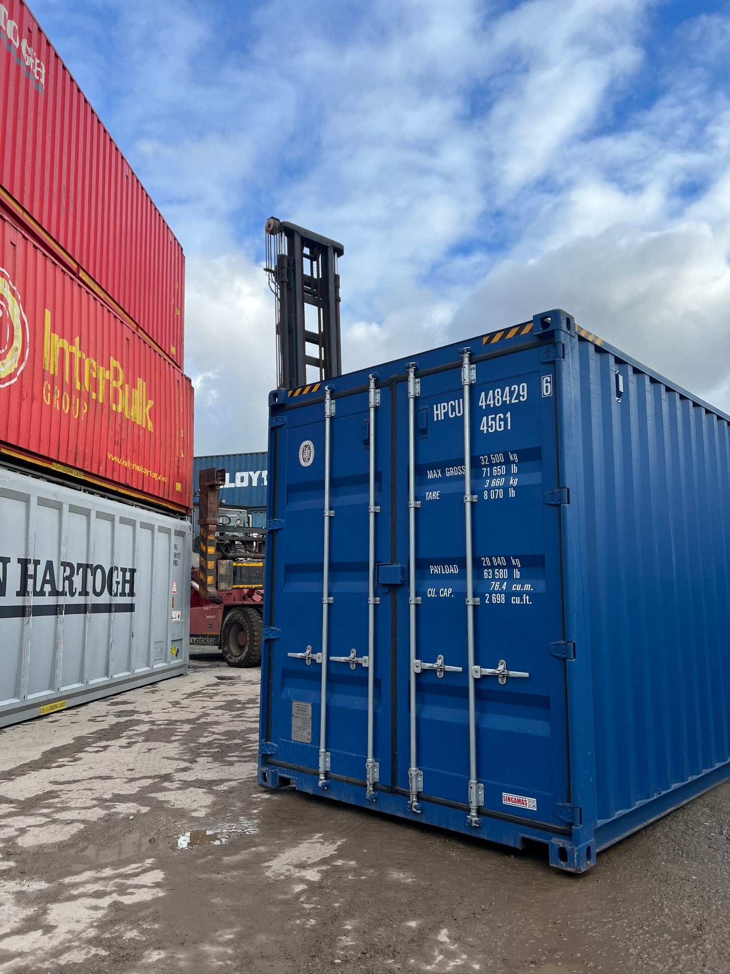 1-Trip 40ft High Cube Shipping Containers